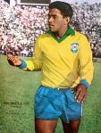 Manuel Francisco dos Santos, or Garrincha, playing for Brazil